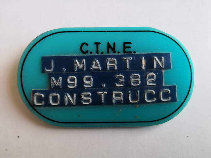 Chapa Identificativa (Ctrc)