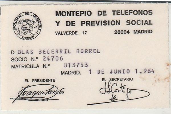 Carnet Montepío